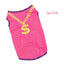 2pc Quick Dry Dog Shirt, Mesh Summer Dog Clothes Dollar Vest for Small Dogs,Sun-Protection Sleeveless Shirts for Dog Puppy Vest