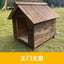 Large dog kennel Solid wood dog house Rainproof waterproof Four Seasons dog cage   Pet kennel Kennel