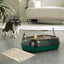 Litter Catcher Mat Litter Trapping Mat Double-Laye Cat Litter Pads Detachable Cat Box Mat Litter Mat Trapper For Home Pet Shops