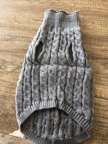 Warm Dog Clothes Knitted Clothes for Dogs Chihuahua Sweater for Small Dogs Winter Clothes for Sphinx Cat Dog Sweater for York