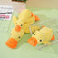 Dog toy plush companion sleeping duck bite resistant grinding sound making toy small and medium-sized dog pet relaxation tool