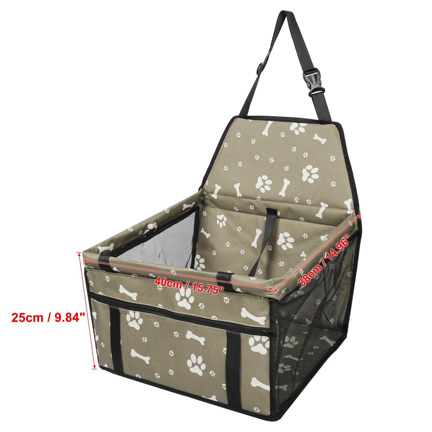 UXCELL Dog Car Back Seat Cover Waterproof Pet Travel Dog Beds Hammock Car Rear Back Protector Mats Safety Carrier For Dogs