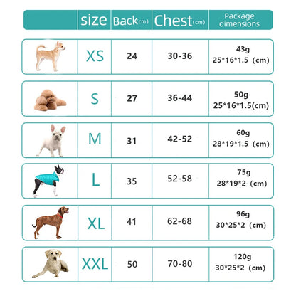 Warm Chihuahua Clothing Jacket Dog Winter Jacket for York Small Large Dog & Puppy Winter Bulldog Clothes Dog Coat Pet Clothes