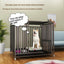 Dog cage Household Indoor with toilet Large Medium Small Dog Teddy Corgi Bichon Shiba Golden Retriever Large cage Kennel