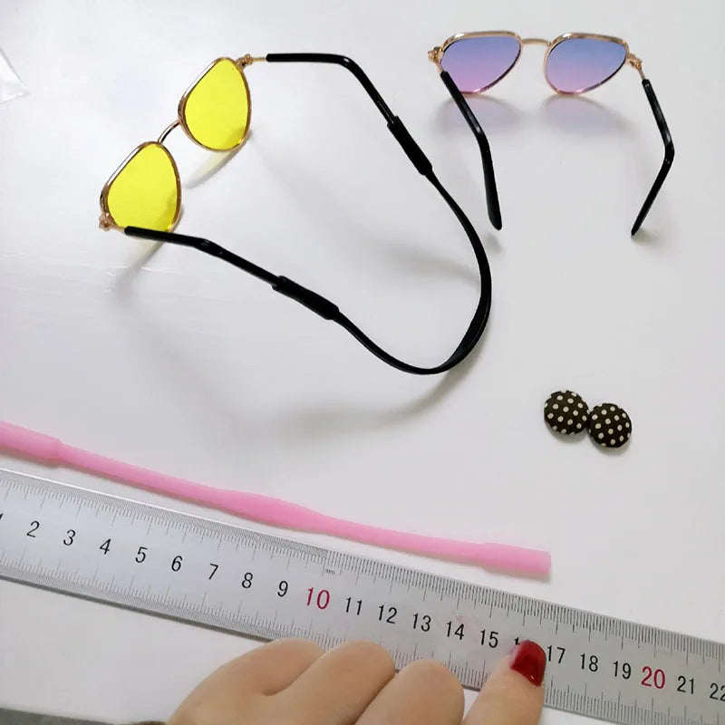 Anti-slip Cat Sunglasses Pet Accessories Small Dog Sun Glasses Classic Retro Circular Glasses for Kitten Photos Props Cosplay
