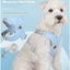 New breathable pet chest harness vest style reflective dog leash pet leash