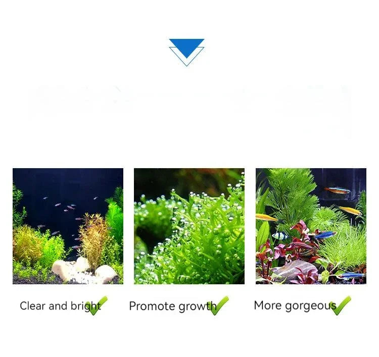 Aquarium Lighting APP Control WEEK AQUA M Series LED Full Spectrum Plant Grow Light with Cycle Timer Telescopic Fish Tank Light
