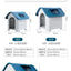 Dog house, outdoor nest, four-season universal room, summer sun protection, large dog house, cage cat nest, villa manufacturer w