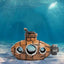 Artificial Aquarium Decoration Shelter Ornament Submarine Decor Resin Landscaping House for Fish Accessories for Aquarium Stuff