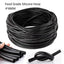 1m/3m/5m/10m/20m Aquarium Oxygen Pump Hose Food Grade Soft Silicone Pipe for Air Bubble Stone Fish Tank Tubes Pond Pump Hose
