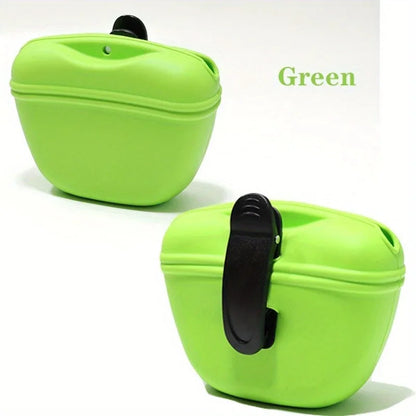 Pet Feeding Bag Training Dog Food Pocket Portable Silicone Snack Pouch Outdoor Walking Dogs Hanging Style Waistpack Pet Products