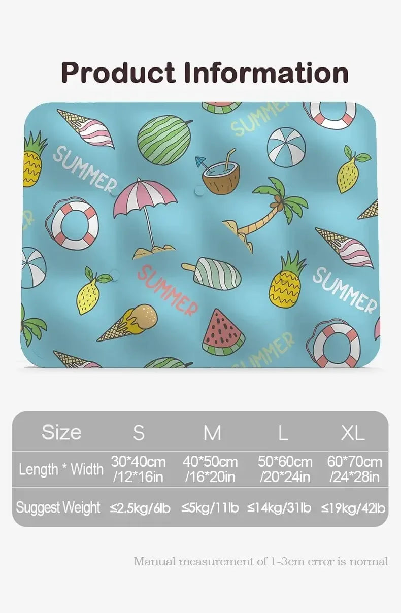 Dog Beds for Small Dogs Cooling Sofa Bed Accessories Accessory Medium Pet Puppy Blanket Supplies Large Pets Products Cats Mat