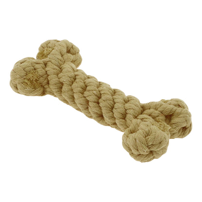 Uxcell Dogs Chew Toys Teeth Cleaning Cotton Rope Puppy Teethings Chewer Durable Braided Bite Resistant Chewing Doll Pet Supplies