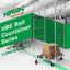 Portable Storage Cage Foldable Logistics Roll Container Warehouse Security Stackable Nestable Wire Mesh Roll Cage