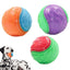 Dogs Interactive Toys Interactive Dog Ball Squeaky Balls Toys Pet Grinding Teeth Toy for Dog Pet Teeth Cleaning Pet Supplies