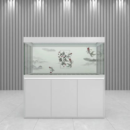 Big Aquarium Decoration Large Glass Fish Tank Transparent Big Fish Tank