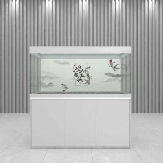 Big Aquarium Decoration Large Glass Fish Tank Transparent Big Fish Tank