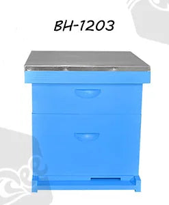 Wholesale 8 10 Frame 3 Layer New Zealand Pine red cedar Fir Wooden UK English British National Beehive Bee Hive with Metal Roof