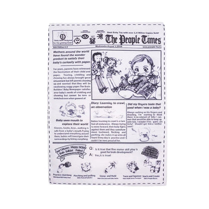 Plastic Creaks Squeaky Newspaper Poker Crinkle Dog Toys Fun Interactive Tug of War Dog Chew Toy Washable Bite-Resistant Pet Toys