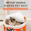 Pet Dog Cat House Kennel Super Large Instant Noodle Warm Dog Cat Nest Beds Cushion Udon Cup Noodle Pet Bed Cozy Nest