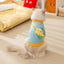 Sweater for Dog Cute Dog Clothes with Bag Autumn Winter Warm Costume Pet Cat Dog Knitted Coat Korean Bichon Chihuahua Clothing
