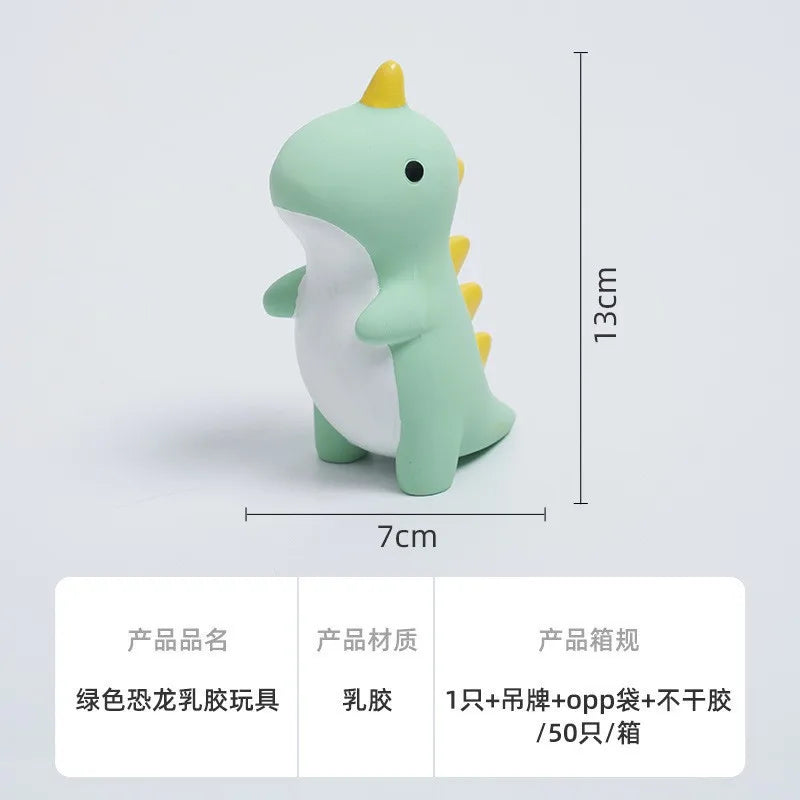 Dog Squeaky Rubber Toys Dog Latex Chew Toy Puppy Sound Toy Animal Bite Resistant Train Dog Supplies for Small Medium Large Dog
