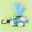 Abstract Designer Print Cute Design Pet Poop Bag Holder Dispenser Without Poop Bag And Leashes Can Attached With Any Dog Leashes