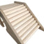 Smooth Hamster Hideaway Wooden Hamster House with Climbing Ladder Small Pet Castle Arch Bridge for Dwarf Mice Gerbils Small Pets