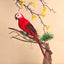 Artificial Simulation Foam Bird Creative Foam Feather Artificial Parrot Fake Animal Bird Imitation Bird Model for Garden Decor