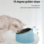 1pc Stainless Steel Cat Lovely Creative Inclined Kitten Puppy Food Feeding Bowls Cats Drinking Feeder Pet Dogs Cats Feeder