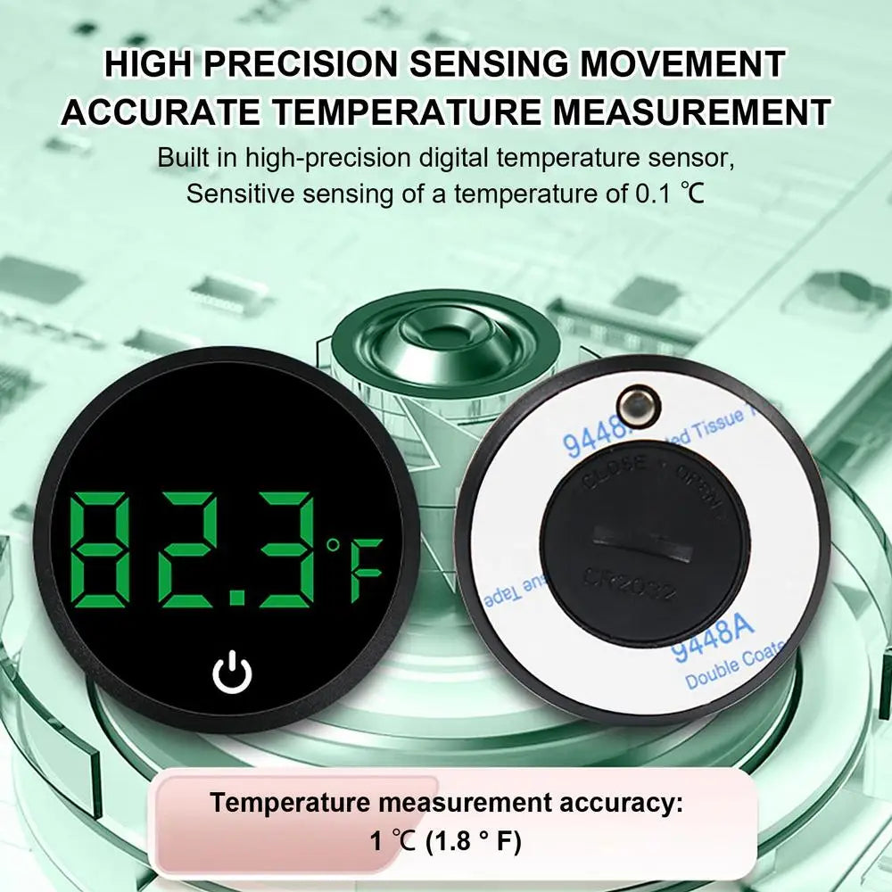 Aquarium Thermometers Accurate Digital Display Design Fish Tank Thermometers Fish Tank Accessories Portable Tank Thermometers
