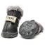 Dog Winter Boots 4PCS Winter Warm Skid-proof Snow Boots For Small Dog Breathable Dog Boots