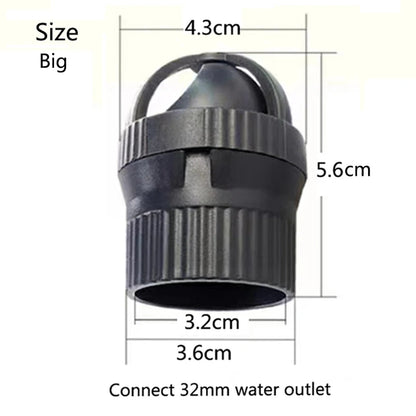 360° Rotation Aquarium Fish Tank Wave Maker Rotary Pump Head Tool Automatic Rotating Wave Making For Water Pumps Accessories
