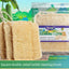 Natural Loofah Sponge Kitchen Sponge Wash Dish Eco-Friendly  Shower Luffa Body Scrubbers Loofa Biodegradable Sponge