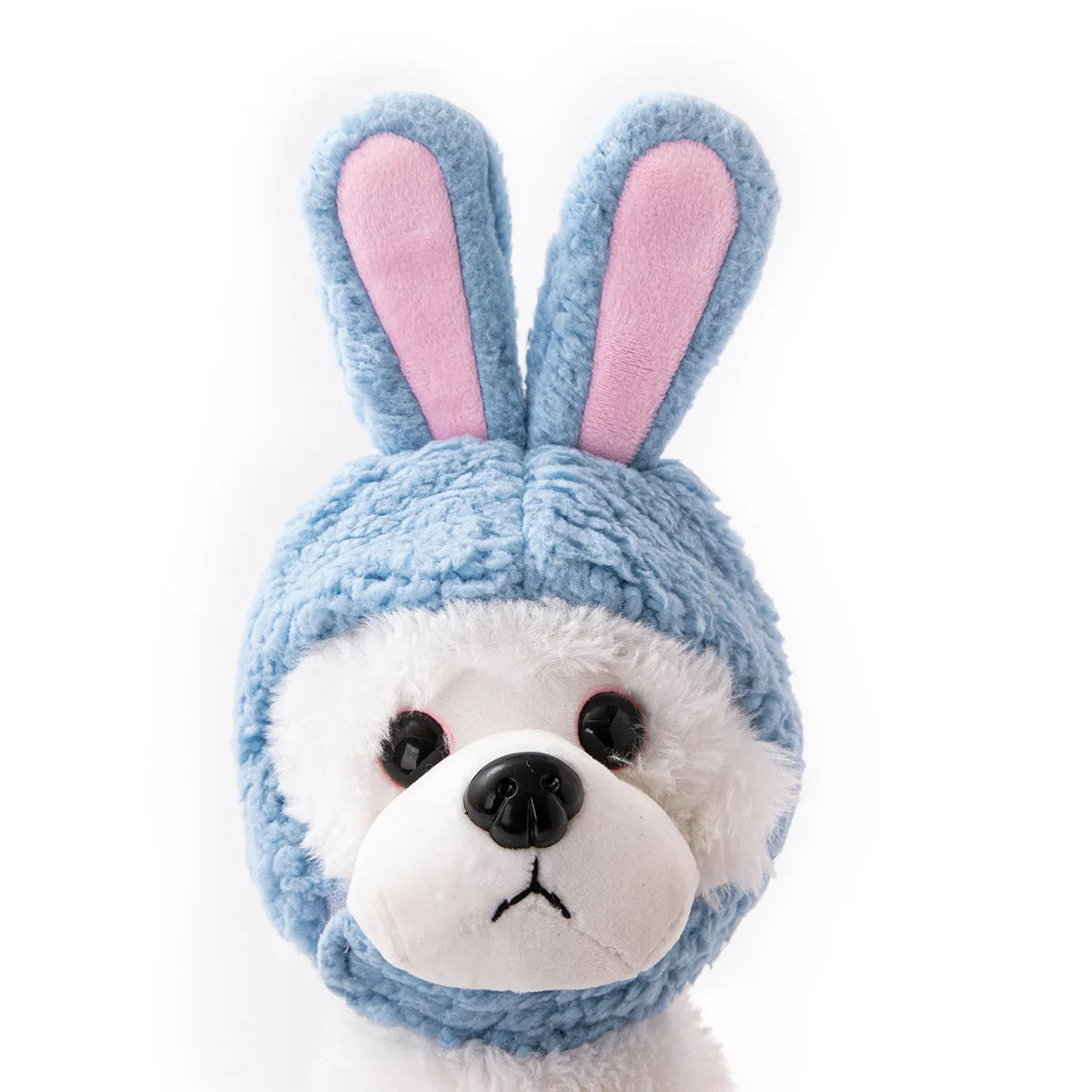 Plush Rabbit Ears Pet Dog Accessories Cosplay Cat Hat Winter Lovely New Year Christmas Puppy Headgear Soft Velvet Pet Supplies