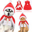 Christmas Pets Dressing Up Santa Funny Pet Clothes For Small Medium Large Dogs Winter Warm Dog Clothes Chihuahua Pug Yorkshire
