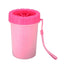 Pillar Shaped Pet Claws Cleaner Soft Silicone Foot Cleaning Cup Portable Cat And Dog Clean Brush Household Practical Product