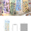 3pcs Kawaii Feather Dragonfly Bird Jellyfish Decorative Stickers Pack Scrapbooking Material Label Diary Phone Journal Planner