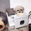 Kennel Four Seasons Universal Wooden Dog House  Dog Villa Internet celebrity Pet House Cat Dog Universal Wooden House