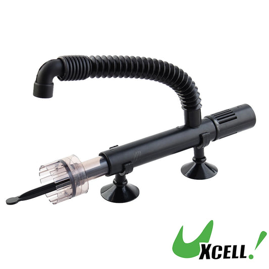 UXCELL Aquarium Self-floating Water Surface Oil Protein Skimmer Garden Fish Tank Aquarium Decoration Accessories