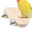 Bird Perches for Cage Natural Wooden Platform Stand for Parrot Bird Perch Stand Toy Stand Playground Budgie Toys Parakeet Cage