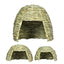 Grass House for Rabbits Folding Beds Guinea Pig Hideouts Small Animal Play Hideaway Bed Habitat Decor Pet Hay Bed Playhouse