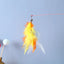Cat Feather Toy Accessories False Mouse Worm Toy with Bell Kitten cat Toys Interactive Replacement Refill Foam Ball Training