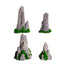 Simulated Moss Small Rockery Aquarium Ornaments Decoration Artificial Resin Pool for fish Tank Creative Ornament Background Home