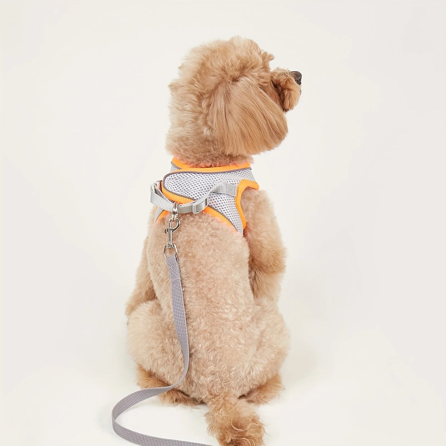 Dog Harness Small Dogs Breast-band Pet Accessories Leash Reflective Soft Mesh Dog Harness for Small and Medium Breeds