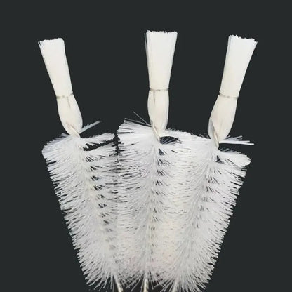 Nylon Aquarium Brush Tube Pipe Filter Cleaning Brushes Stainless Steel Water Filter Hose Flexible Aquarium Cleaner Accessories