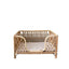 Jingjiu ins Korean real vine woven teddy kennel small bed cat kennel pet basket rattan pet bed