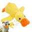 Pet Plush Toy Dog Calming Duck Stuffed Duck Toys Chew Toy Fun Dogs Interactive Toy Squeaky For Puppy Pet Teeth Pet Supplies