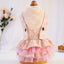 Dogs Denim Suspender Skirt Striped T-Shirt Cats Cute Fashion Cartoon Puppy Strapped Dress Suit Birthday Garden Walking Clothes