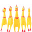 Yellow Screaming Chicken Dog Toys Novelty and Durable Chew Toy Sound Squeeze Screaming Toy